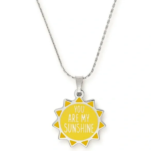 Chain Necklace You Are My Sunshine Necklace Alex And Ani Alex And